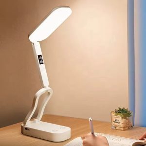 LED Reading Desk Lamp – Foldable Touch & Remote Control Night Light for Study & Office