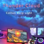 DIY Thunder Cloud Light – LED Cotton Cloud Ceiling Light with APP & Remote Control